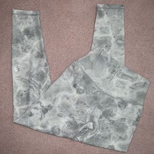 P’tula Watercolor leggings, size small, 24 inch inseam